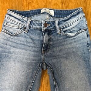 BKE Light Blue Low Rise Tailored Bootcut jeans